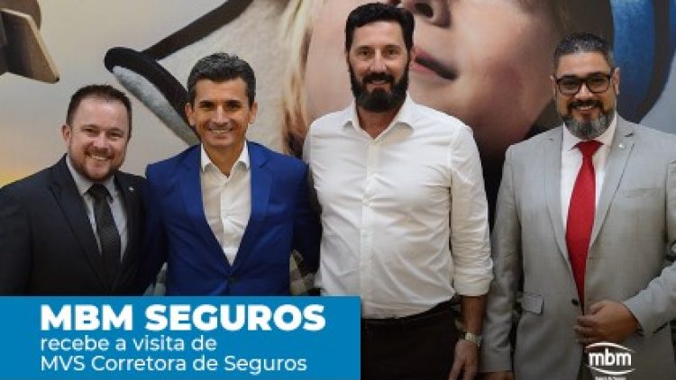 MBM Seguros recebe a visita de MVS Corretora de Seguros