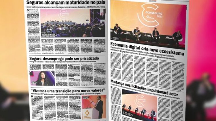 CONSEGURO 2019 é destaque em encarte do Jornal Valor Econômico