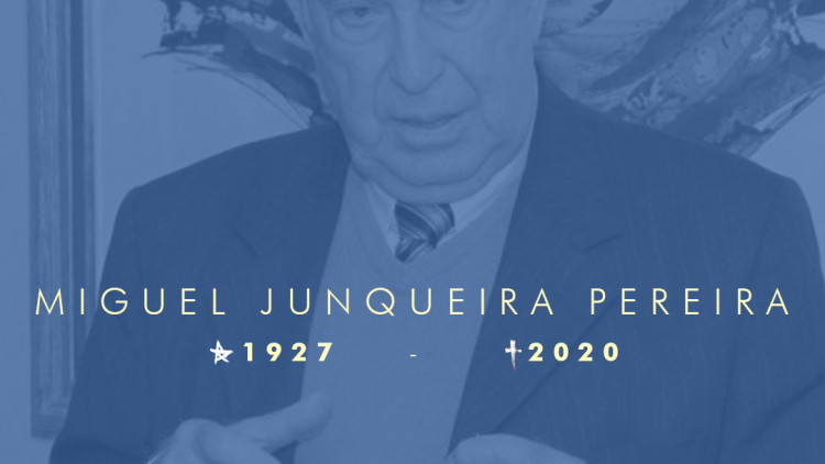 Com muita tristeza comunicamos o falecimento do Grande Mestre Miguel Junqueira Pereira