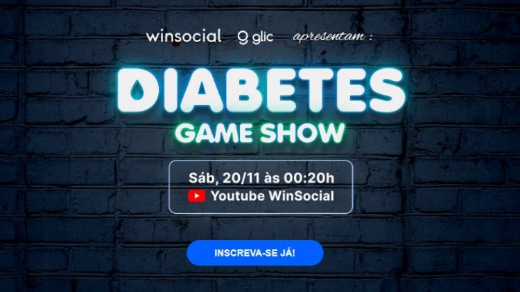 WinSocial promove o 1° game show de diabetes do Brasil