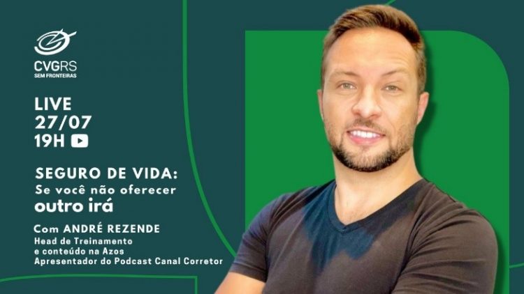 André Rezende aborda negociação na hora da venda em webinar do CVG RS